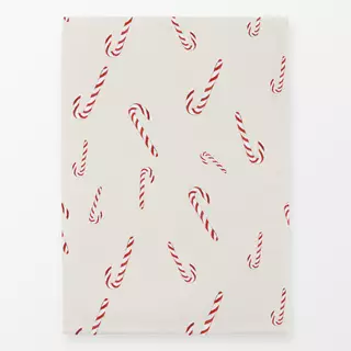 Geschirrtücher Zuckerstangen beige