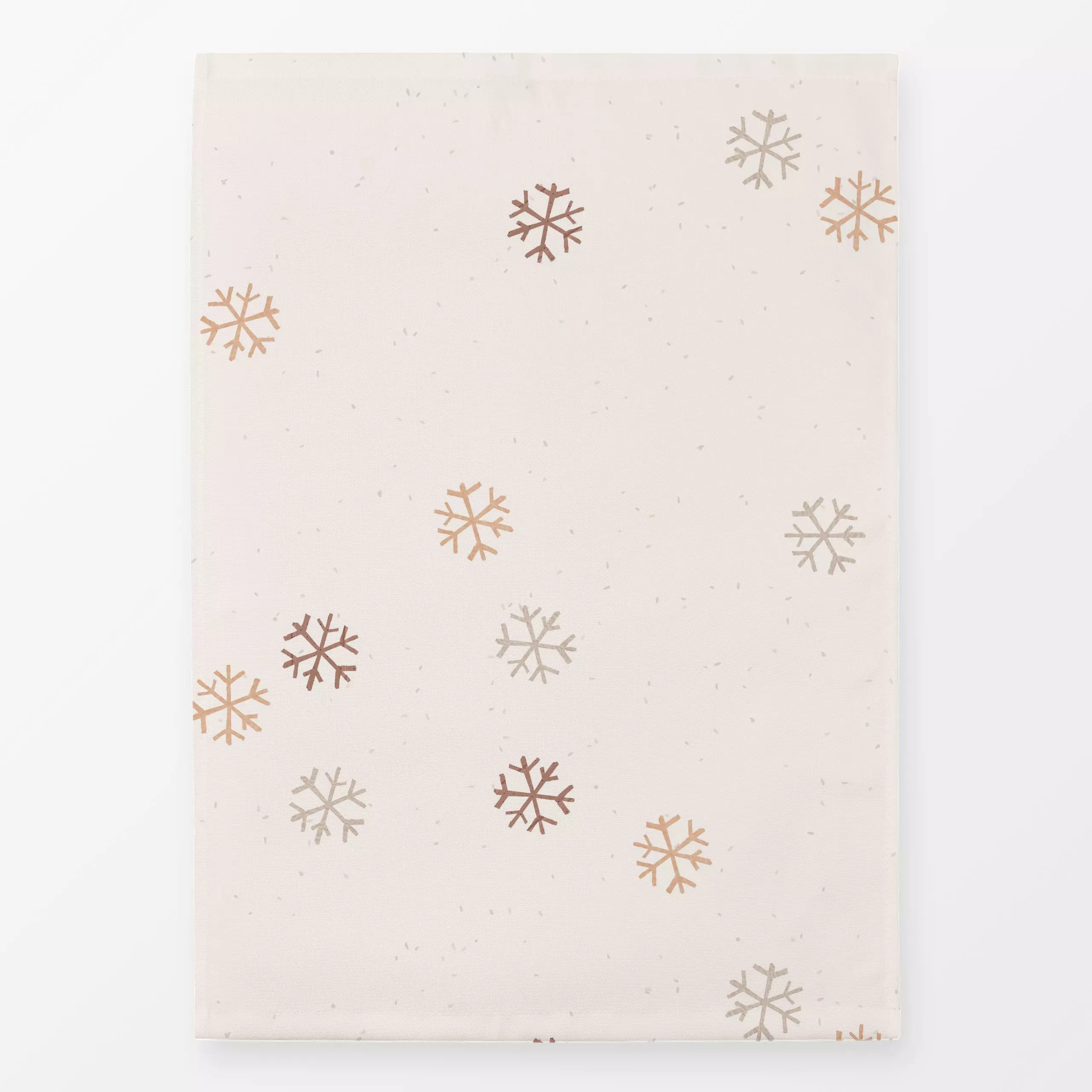 Geschirrtücher Snowflake Papercut - Weihnachten, Winter - von „Kruth Design"; skandinavisch, Schneeflocken, Weihnachten, wei...