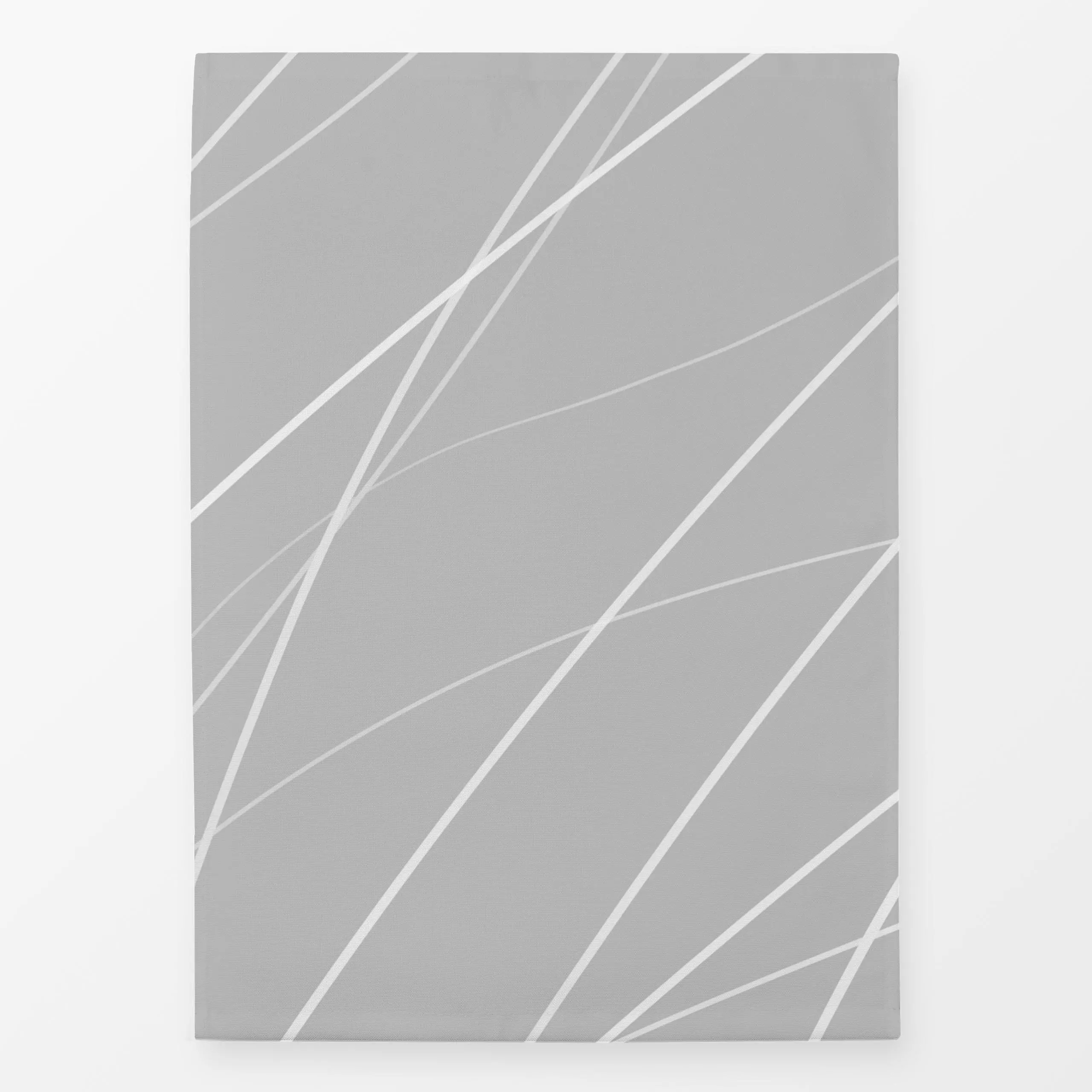 Geschirrtücher Feel Good 01 - Symbole & Muster - von „Sindy Fischer"; linie, Linien, abstrakt, grau, Minimalismus, Scandi, N...