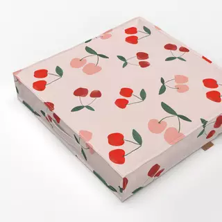 Bodenkissen Sommertage Kirschen Muster