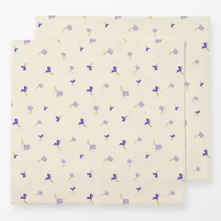 Servietten Ostern Krokusse Muster