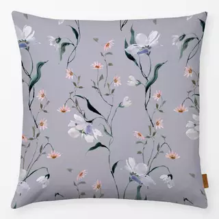 Kissen Winterflorals bleu