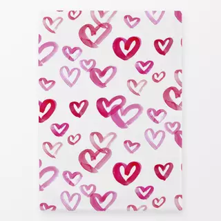Geschirrtuch Watercolor Hearts