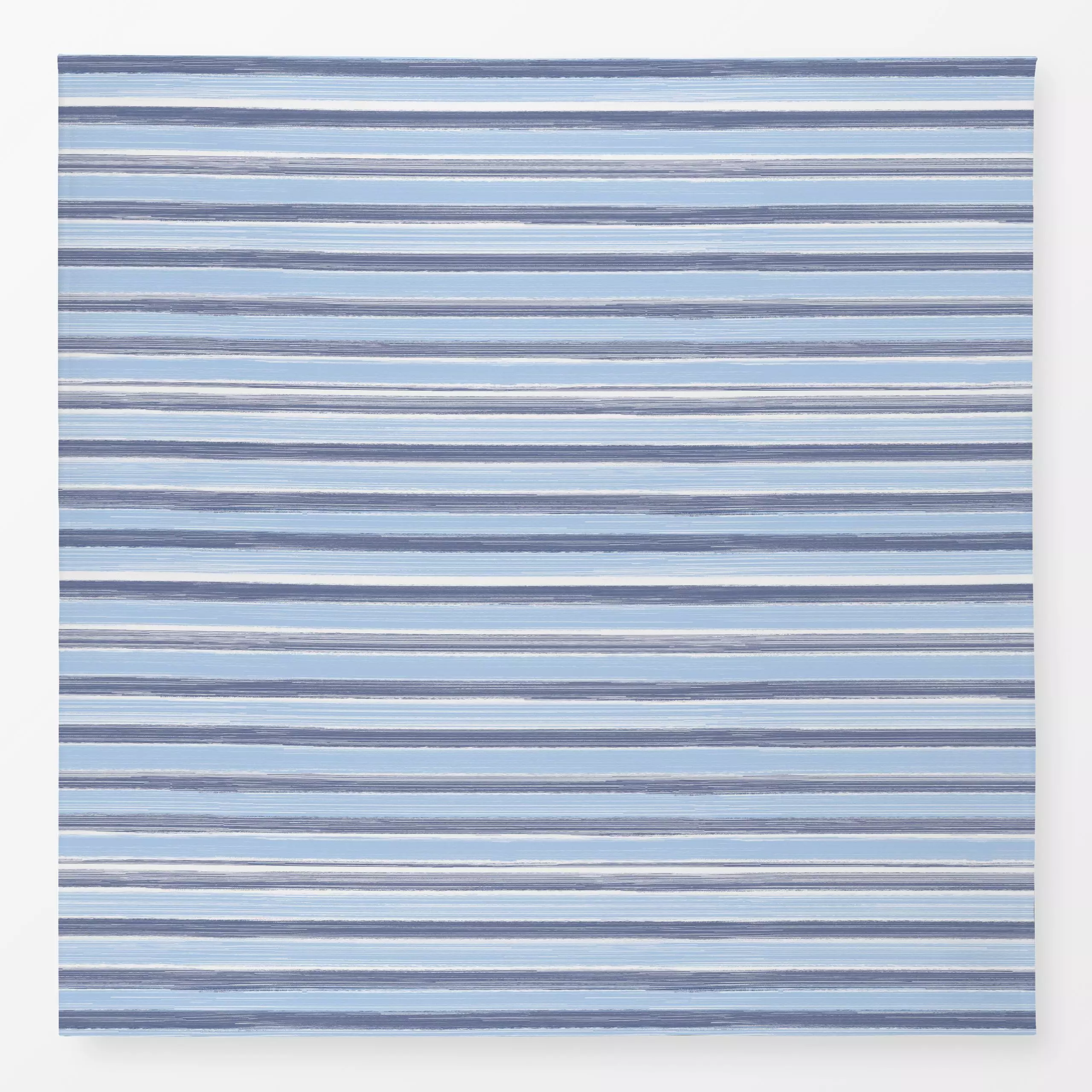 Tischdecke Streifen Hellblau Dunkelblau, gemustert, Sommer, von Mareen Heinz