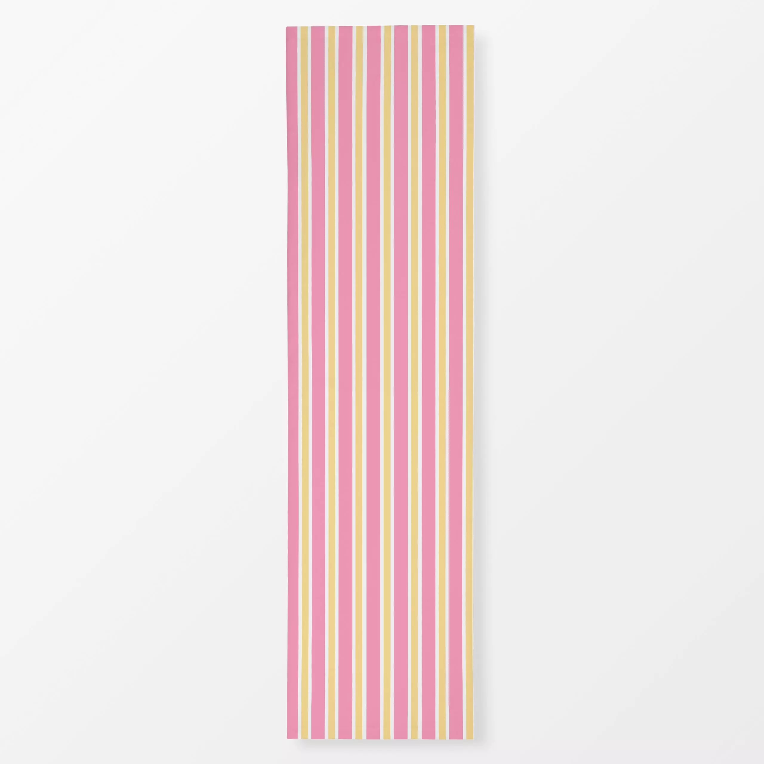 Tischläufer Streifen Pink Gelb, gemustert, Sommer, von Jana Moßmann