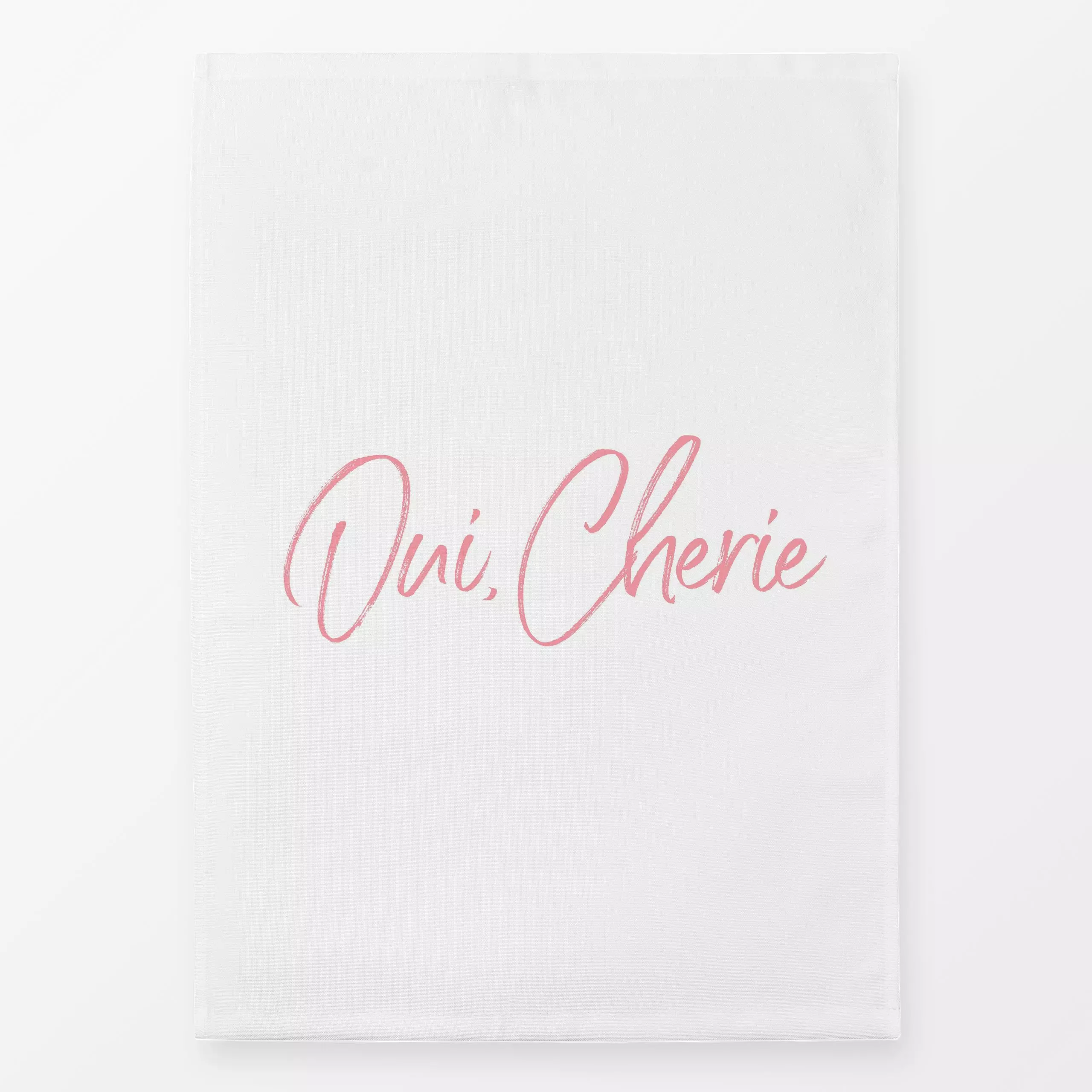 Geschirrtücher Oui Cherie - Liebe, Romantik & Pride, Anlässe - von „Kathrin Löffler"; Hochzeit, Valentinstag, Liebe, verlieb...