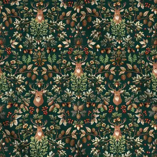 Meterware Woodland Wildlife Green