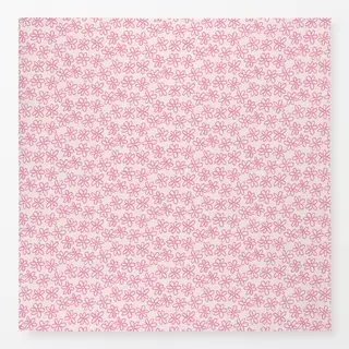 Tischdecke Blumen Muster Pink Beige