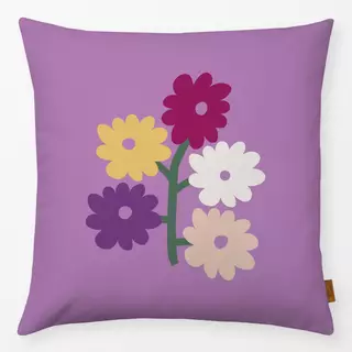 Kissen Fall in Love Flowers Violet