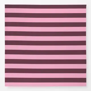 Tischdecke Burgunder-Pink breite Streifen