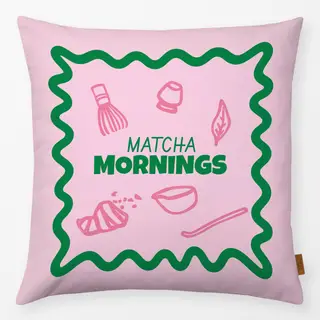 Kissen Matcha Mornings