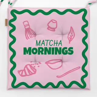 Sitzkissen Matcha Mornings