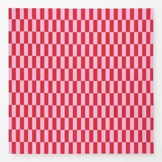 Tischdecke Color Blocks rosa rot