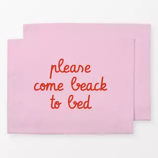Tischset Come Back To Bed