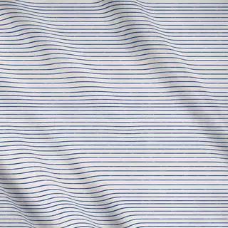 Meterware Streifen Blau