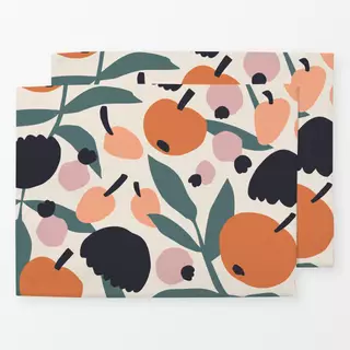 Tischset forest fruits