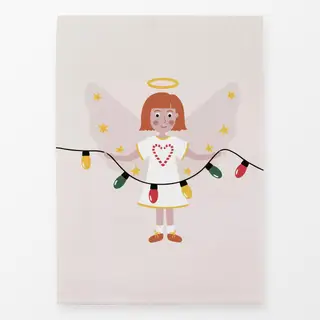 Geschirrtuch Weihnachtsengel Wendekissen