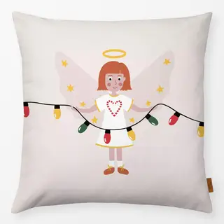 Kissen Weihnachtsengel Wendekissen