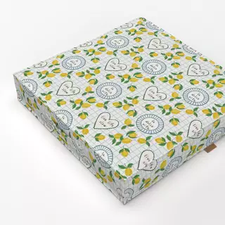 Bodenkissen Picknick mit Zitronen