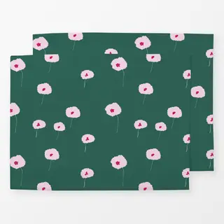 Tischset Pinke Blumentupfer