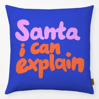 Kissen Santa I Can Explain 1