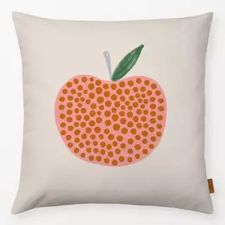 Kissen Punkte Apfel rosa