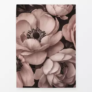 Geschirrtuch Antique Flowers Pastel Pink