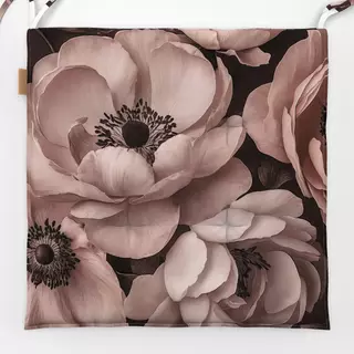 Sitzkissen Antique Flowers Pastel Pink