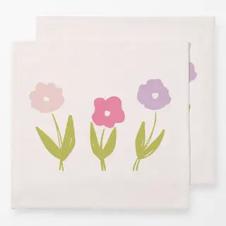 Servietten Blumen Flowers Motiv Bunt