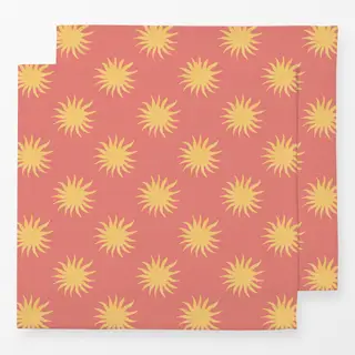 Servietten Suns - red