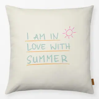 Kissen I am in love with summer soft