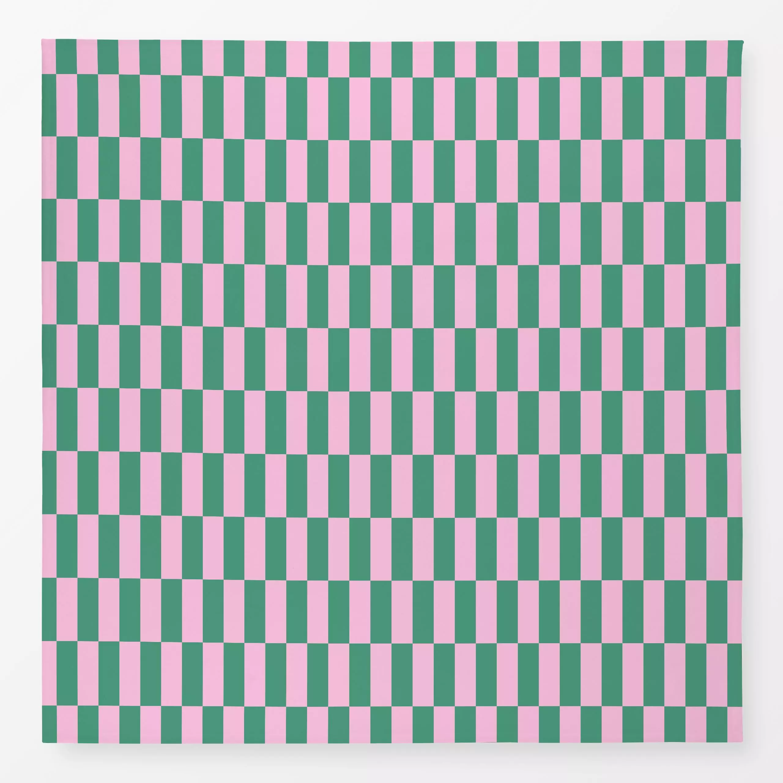 Tischdecke Color Blocks rosa minzgrün - Symbole & Muster - von „Julia Schumacher"; Karo, mint, Karos, kariert, colorful, jul...