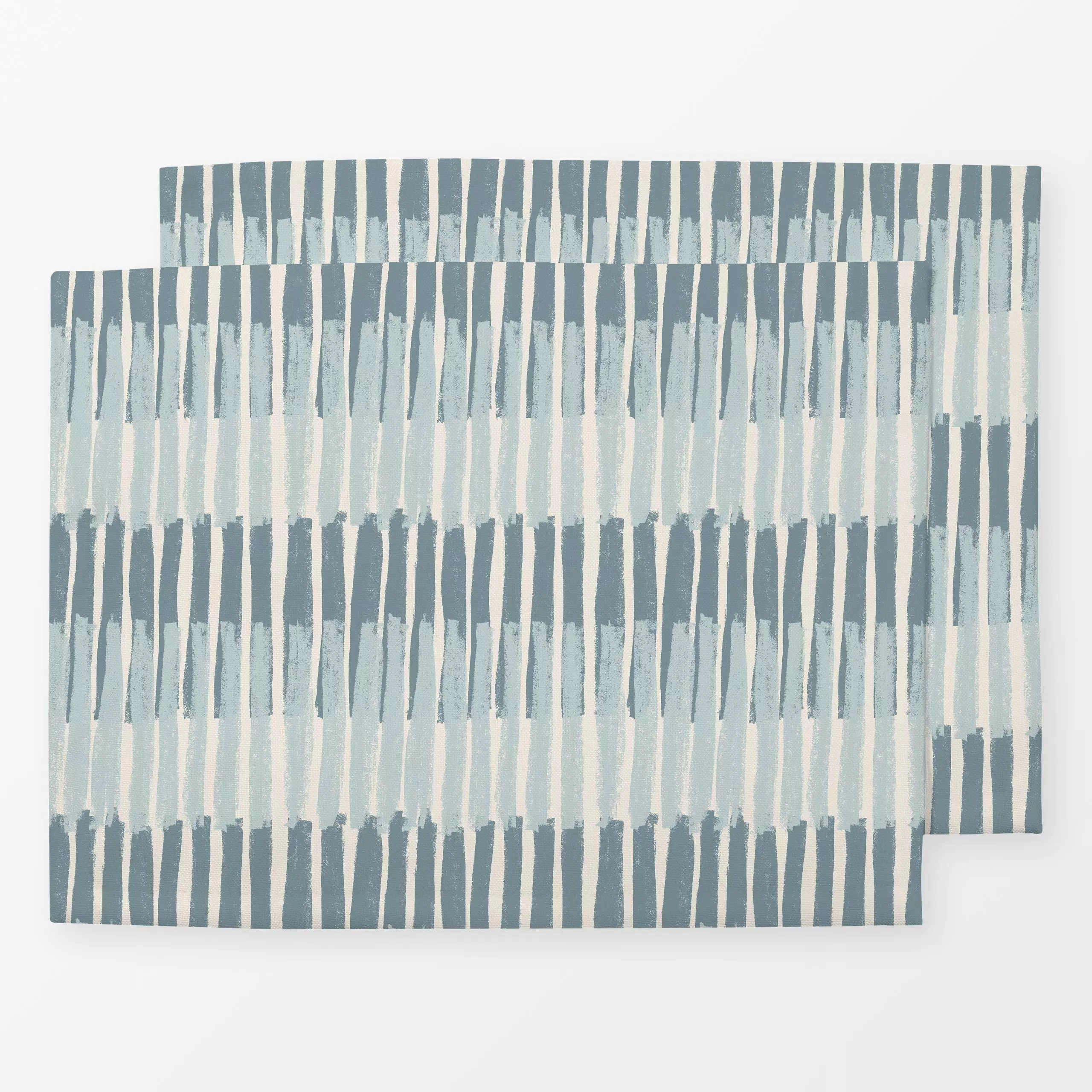 Tischset whale stripes - Symbole & Muster - von „Julia Schumacher"; Streifen, Kissen, gestreift, juliaschumacher, Kreide, Be...