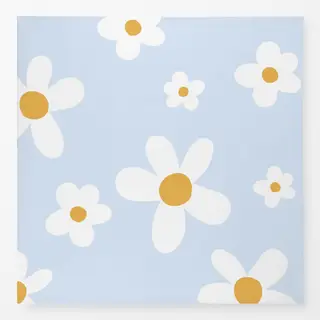 Tischdecke Big Daisy Hellblau