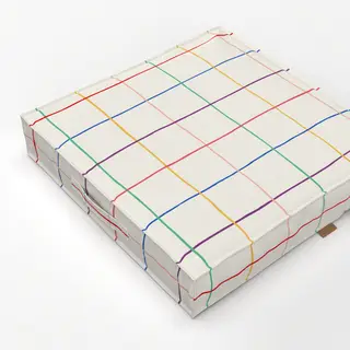 Bodenkissen Karo bunt - Magic