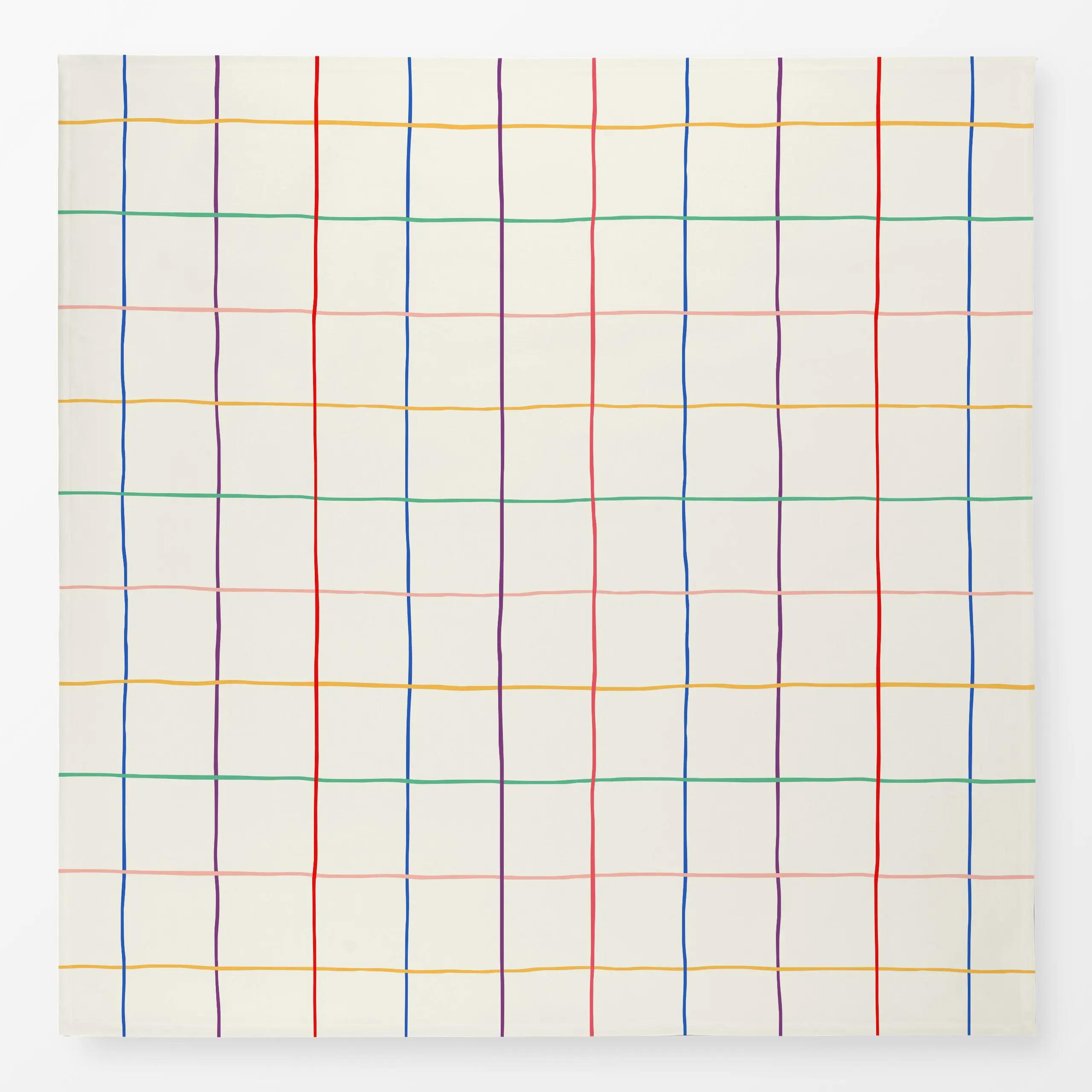 Tischdecke Karo bunt - Magic - Frühling, Symbole & Muster - von „Heyduda"; Ostern, Karo, bunt, kariert, Picknick, Tischdecke...