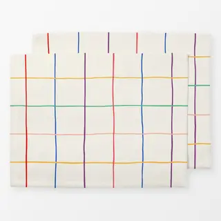 Tischset Karo bunt - Magic