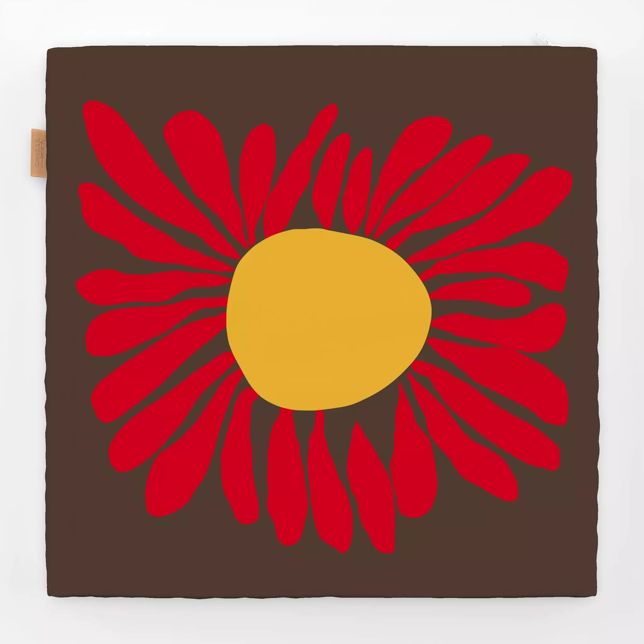 Sitzkissen Moderne Sonnenblume No2 Moderne Sonnenblume No2