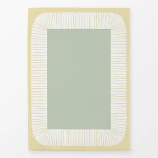 Geschirrtücher Bogenrahmen Gelb Mint