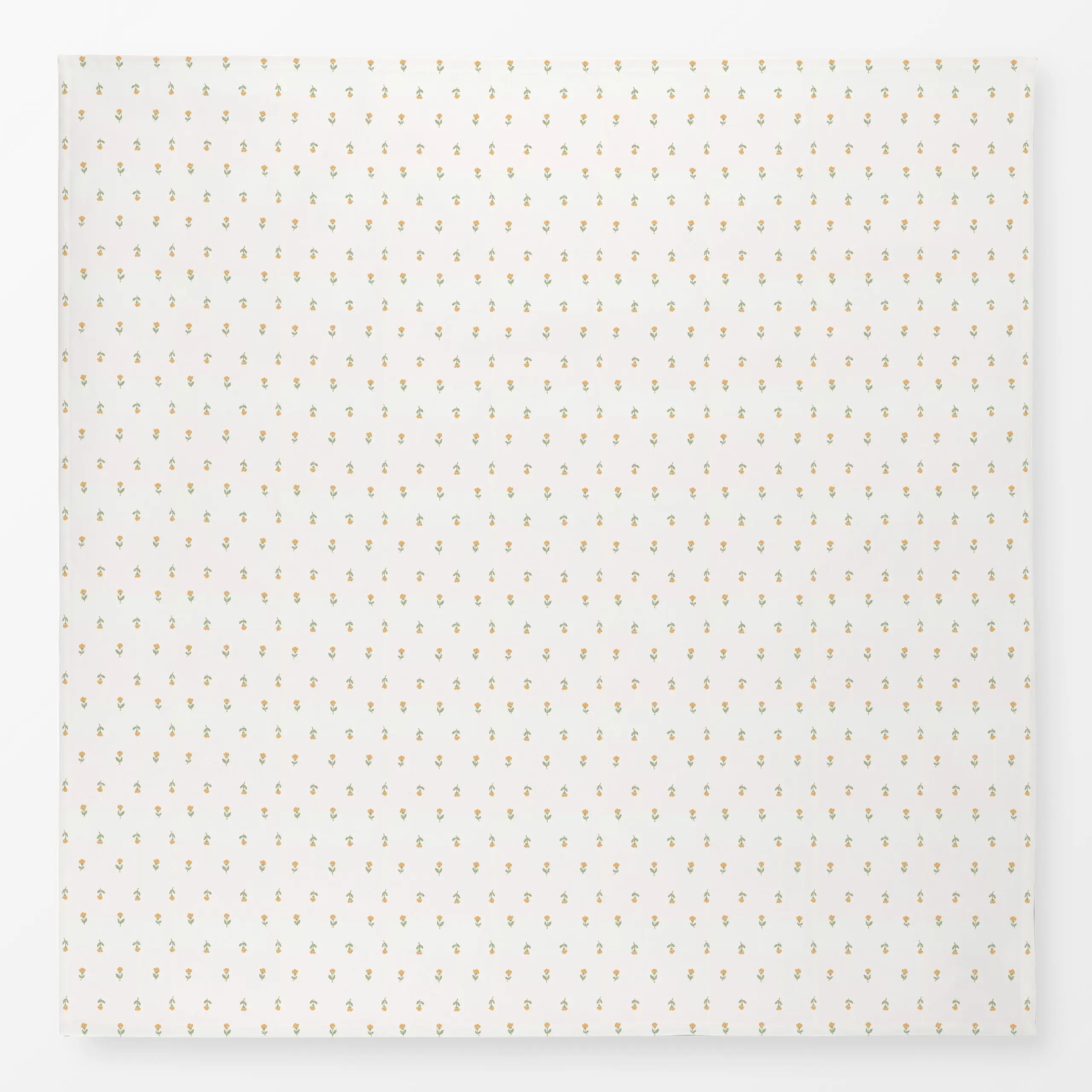 Tischdecke Jessica beige gelb - Blumen & Florales - von „Kathrin Woo"; Muster, kleingemustert, Blumen, Hygge, beige, landhau...