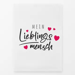 Geschirrtücher Mein Lieblingsmensch