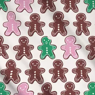 Meterware Lebkuchenmänner