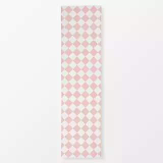 Tischläufer Diamond Checker rose