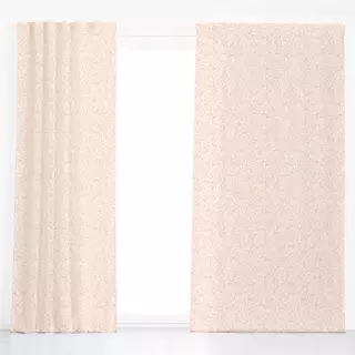 Dekovorhang Zweige beige rosa