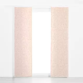 Flächenvorhang Zweige beige rosa