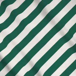 Meterware Christmas Stripes Grün Beige