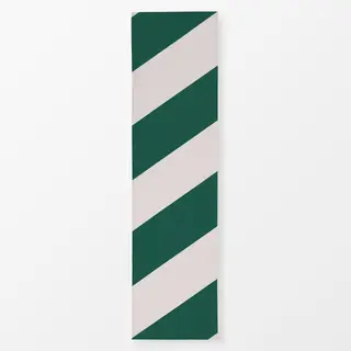 Tischläufer Christmas Stripes Grün Beige