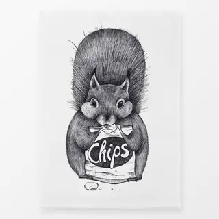 Geschirrtücher Chipseichhörnchen