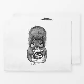 Tischset Chipseichhörnchen