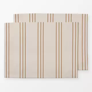 Tischset Nordic Stripes Brown